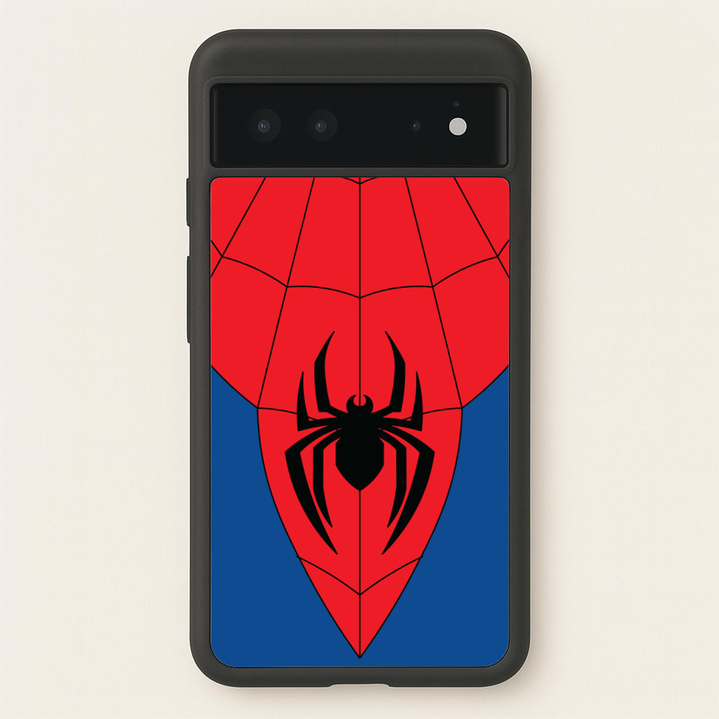 Red And Blue Spider Costume - Marvel Phone Case for Google Pixel 6