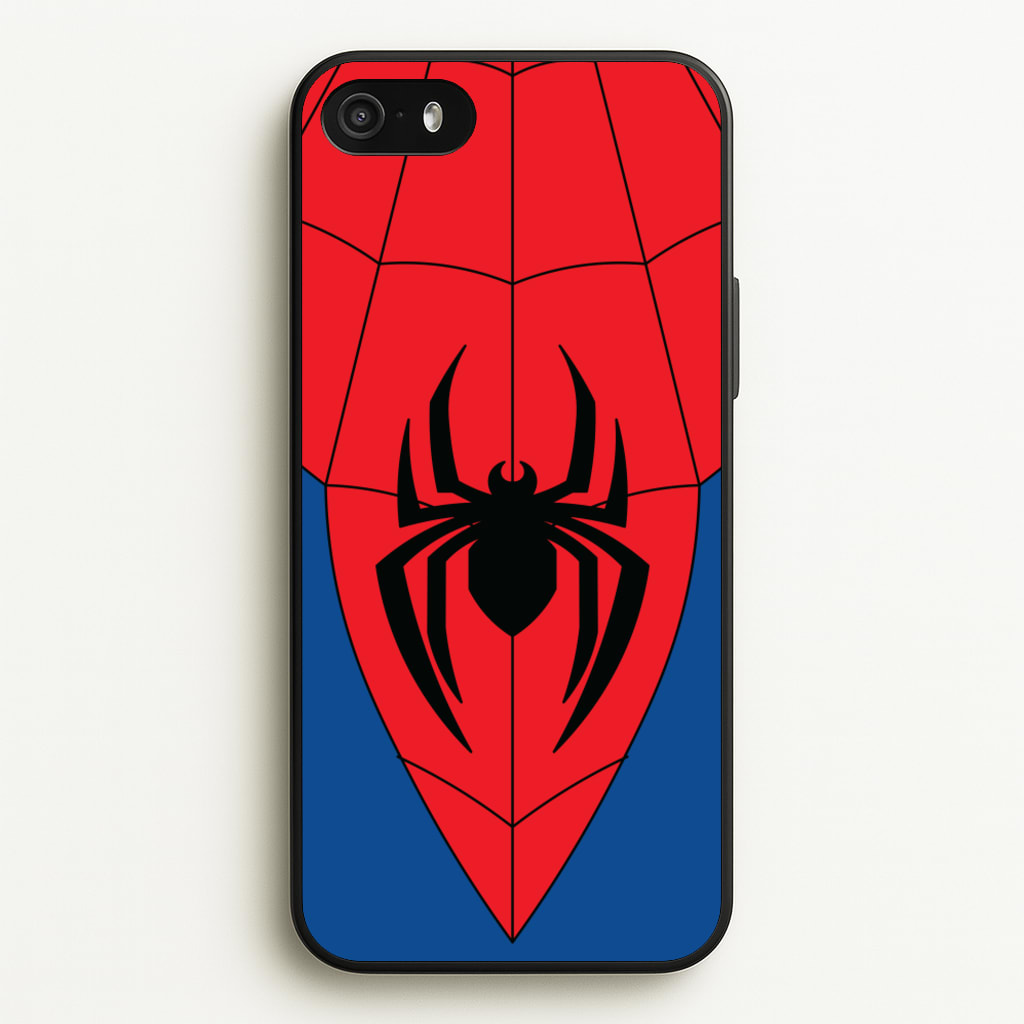 Red And Blue Spider Costume - Marvel Phone Case for iPhone 5 / 5s / SE 2016