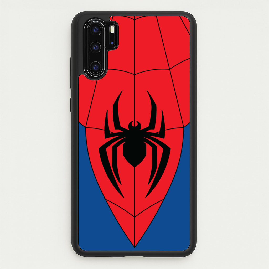 Red And Blue Spider Costume - Marvel Phone Case for Huawei P30 Pro