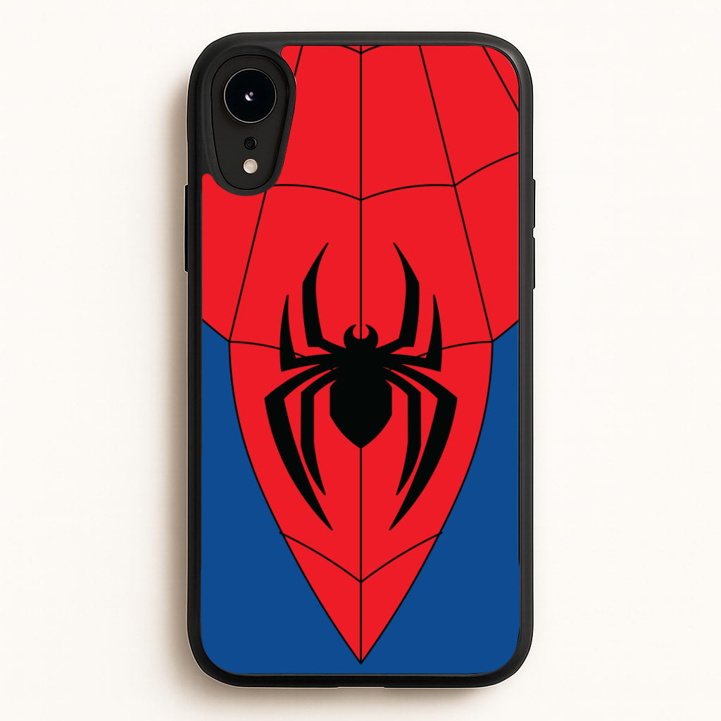 Red And Blue Spider Costume - Marvel Phone Case for iPhone XR