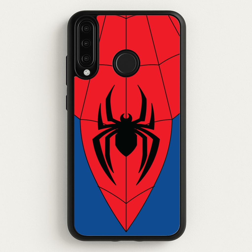 Red And Blue Spider Costume - Marvel Phone Case for Huawei P30 Lite