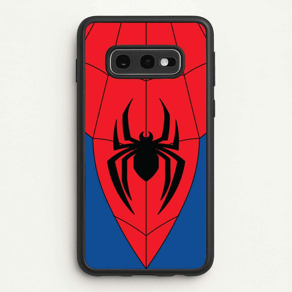 Red And Blue Spider Costume - Marvel Phone Case for Galaxy S10e