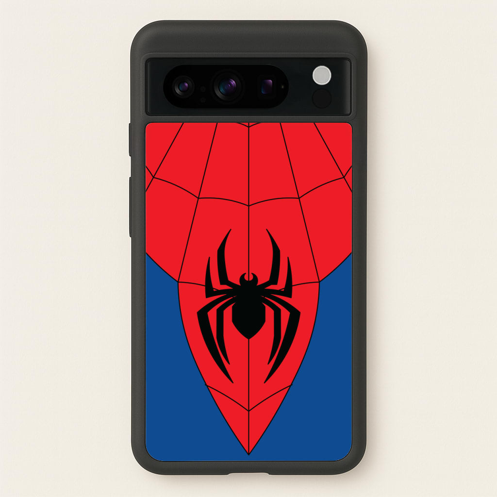 Red And Blue Spider Costume - Marvel Phone Case for Google Pixel 8 Pro