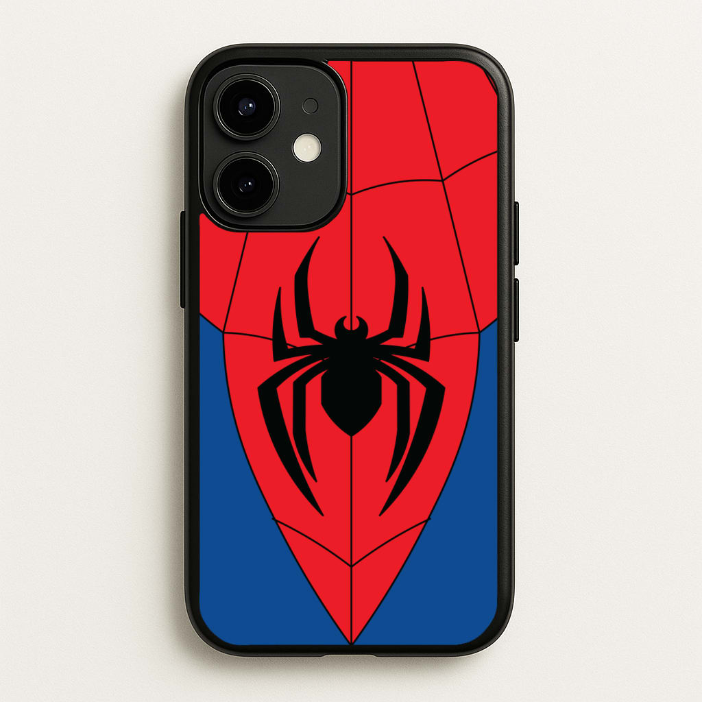 Red And Blue Spider Costume - Marvel Phone Case for iPhone 12 Mini