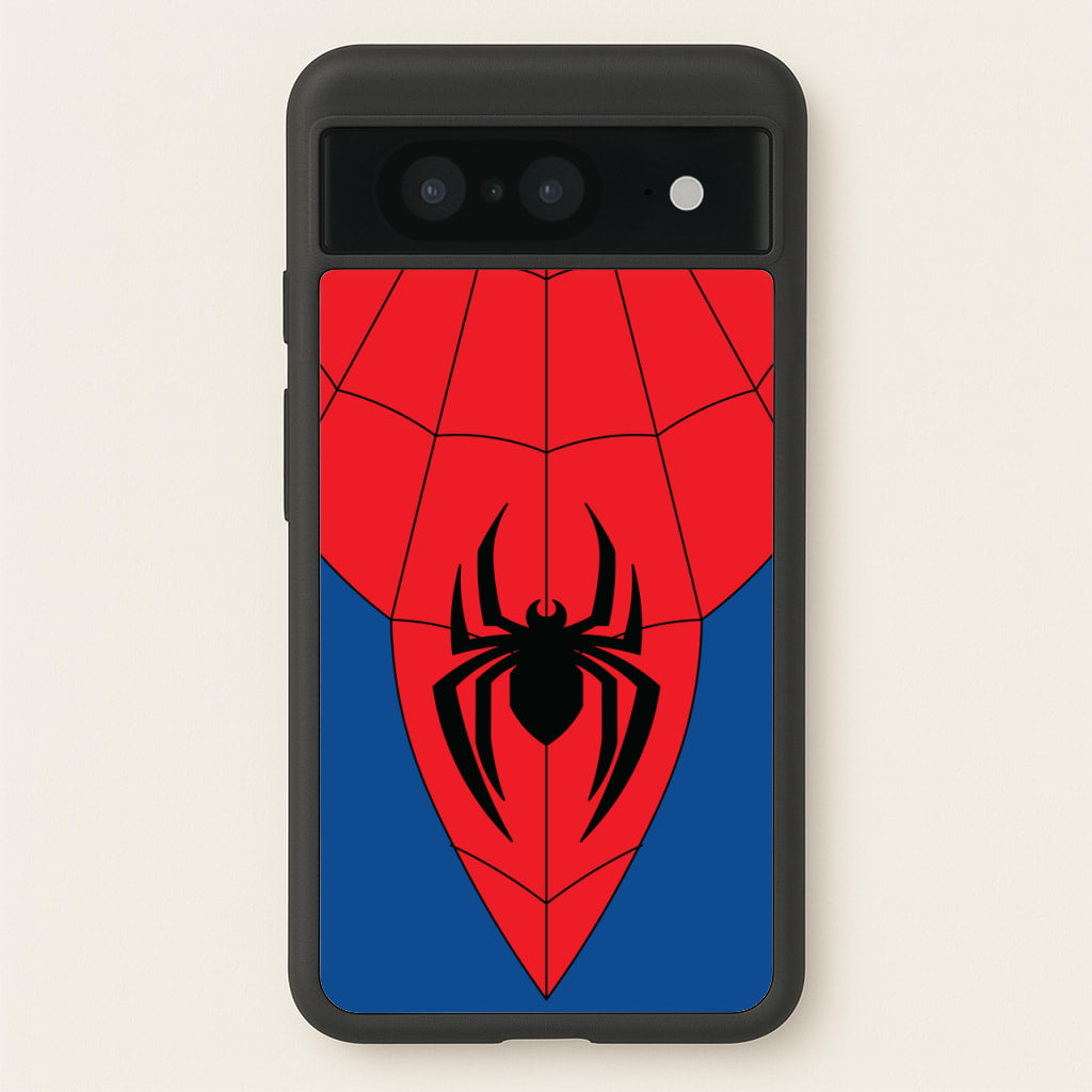 Red And Blue Spider Costume - Marvel Phone Case for Google Pixel 8