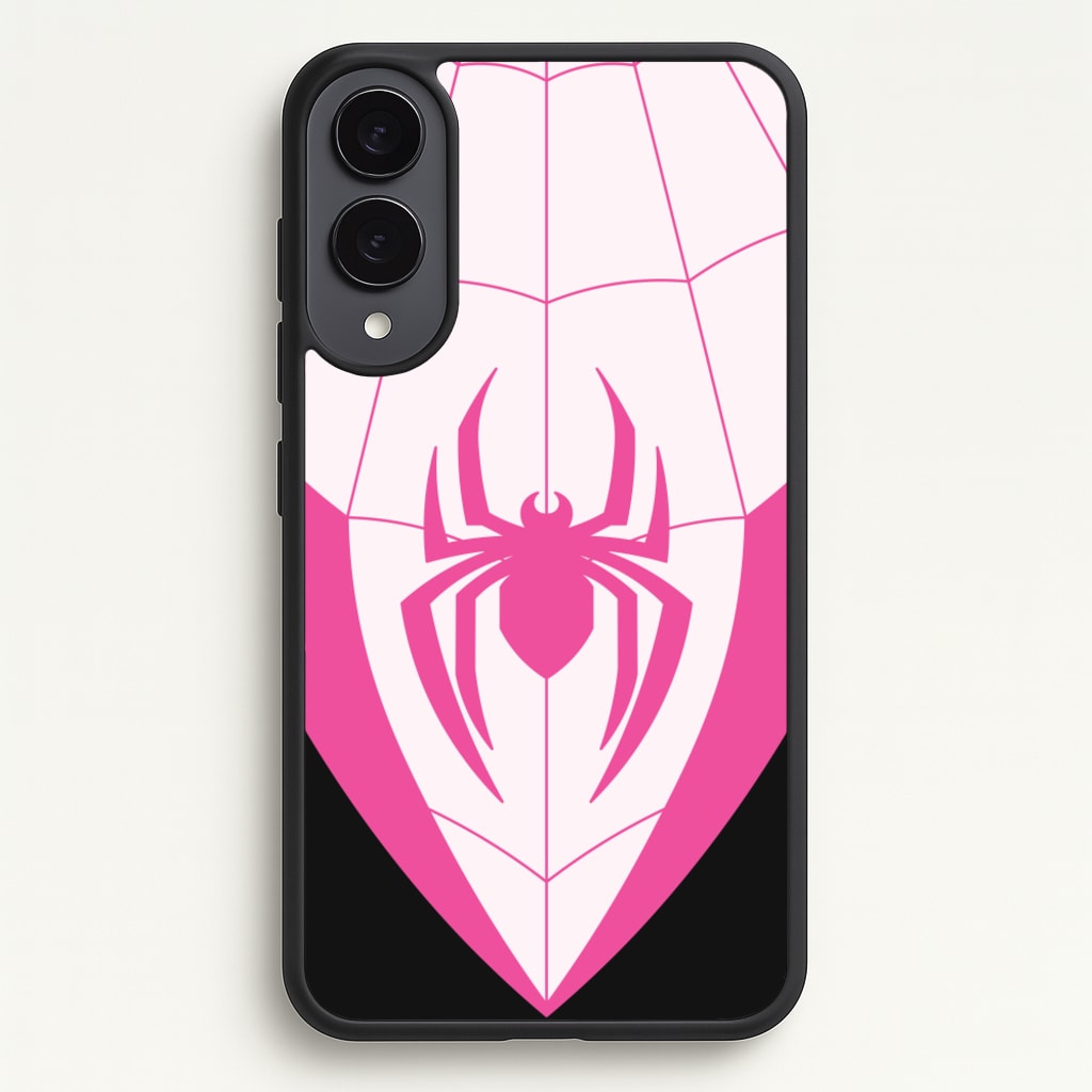 Pink And Black Spider Costume - Marvel Phone Case for Galaxy S25 Edge