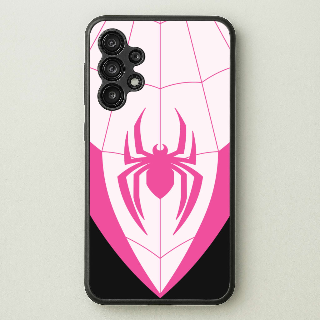 Pink And Black Spider Costume - Marvel Phone Case for Galaxy A13