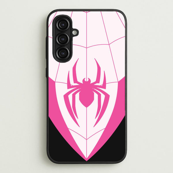 Pink And Black Spider Costume - Marvel Phone Case for Galaxy A16