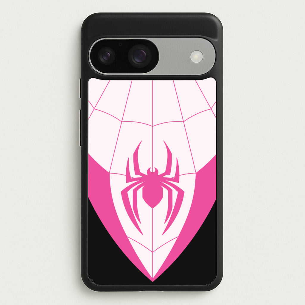 Pink And Black Spider Costume - Marvel Phone Case for Google Pixel 9 / 9 Pro