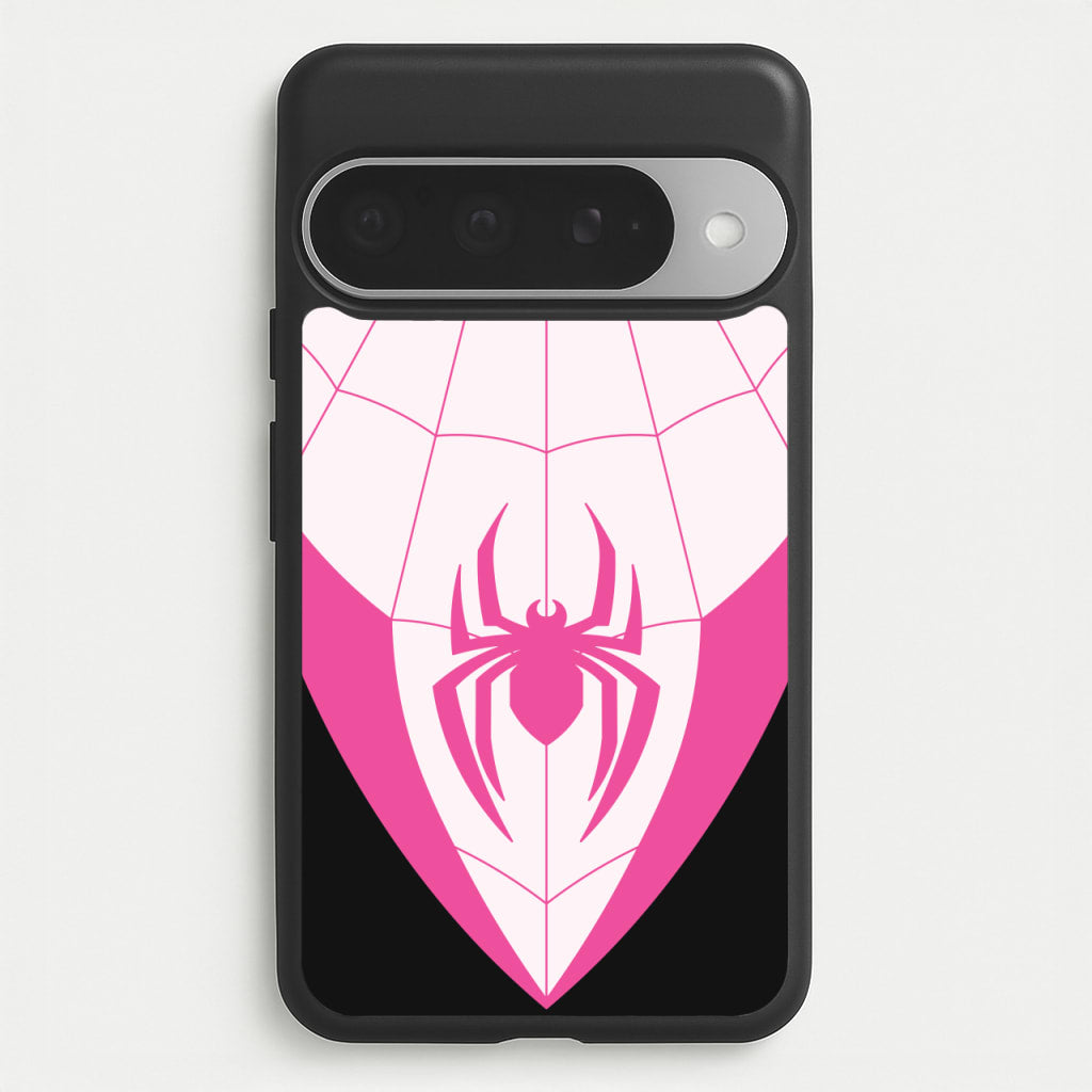 Pink And Black Spider Costume Phone Case for Google Pixel 10 Pro XL