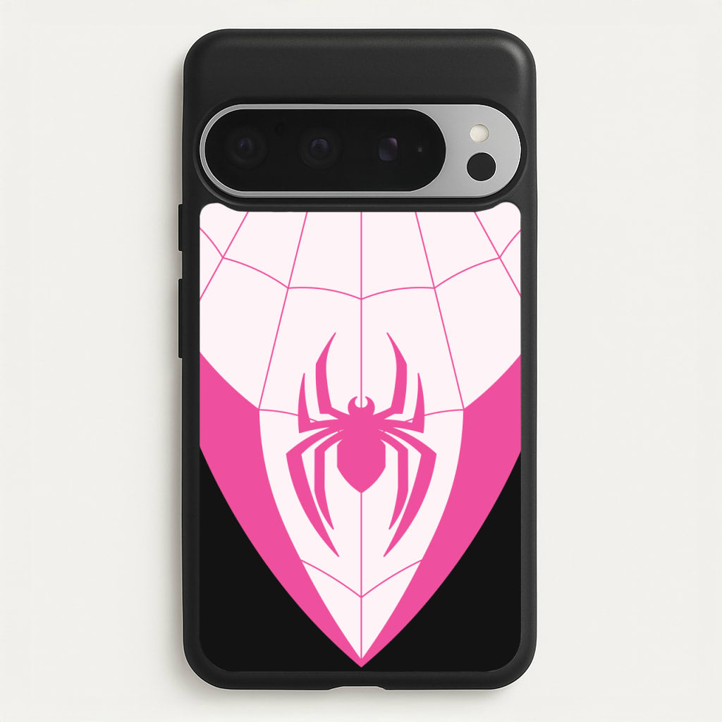 Pink And Black Spider Costume - Marvel Phone Case for Google Pixel 9 Pro XL