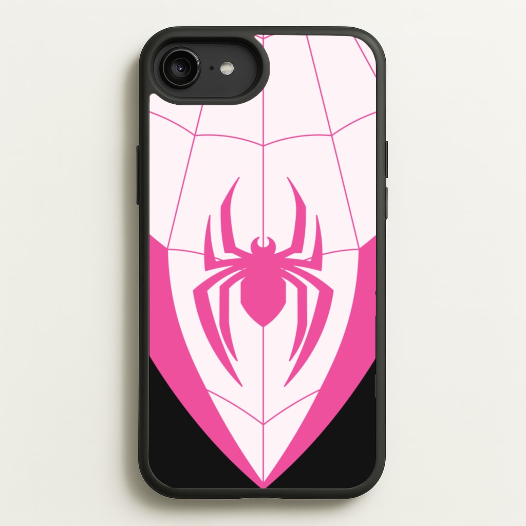 Pink And Black Spider Costume - Marvel Phone Case for iPhone 6 Plus / 7 Plus / 8 Plus