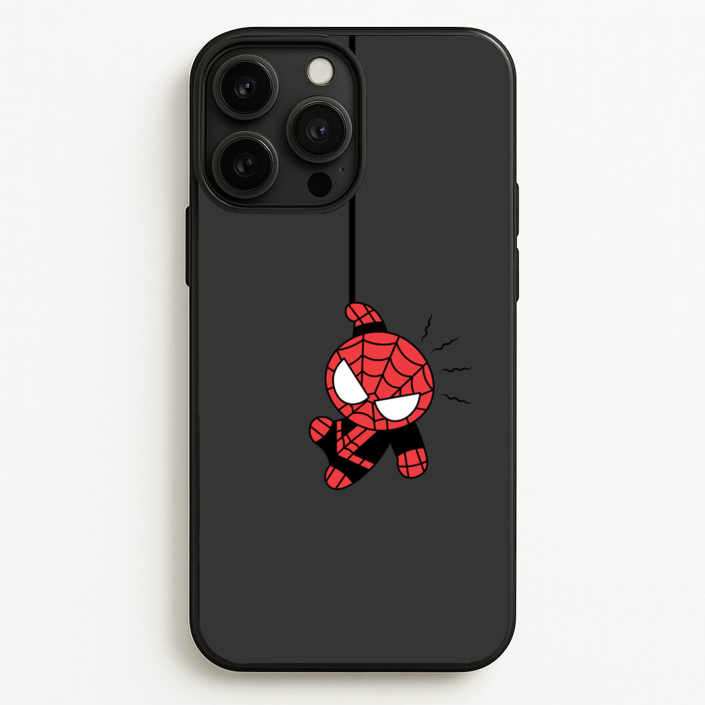 Gray Hanging Spider Hero - Marvel Phone Case for iPhone 13 Pro Max