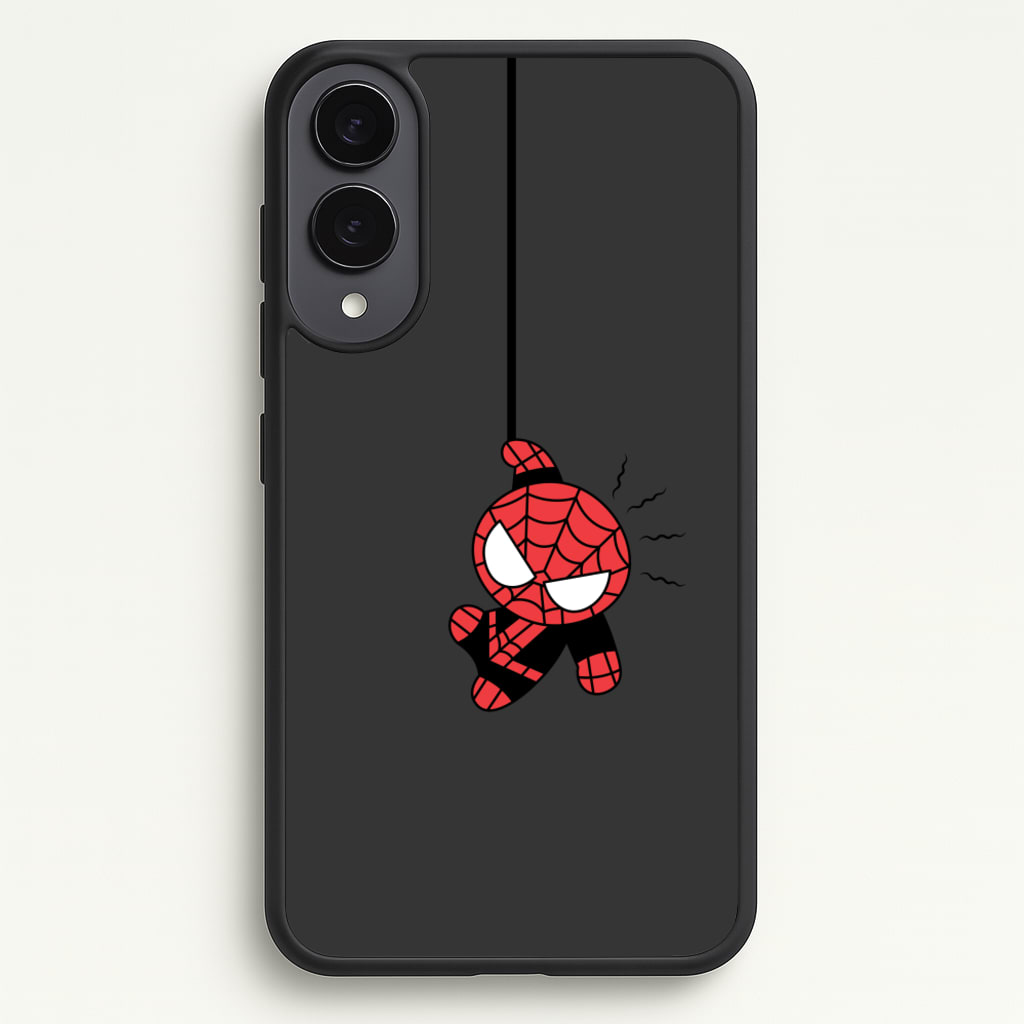 Gray Hanging Spider Hero - Marvel Phone Case for Galaxy S25 Edge