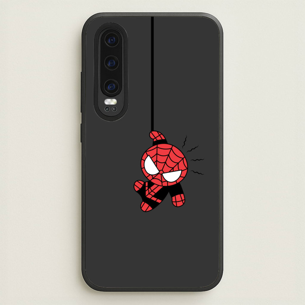 Gray Hanging Spider Hero - Marvel Phone Case for Huawei P30