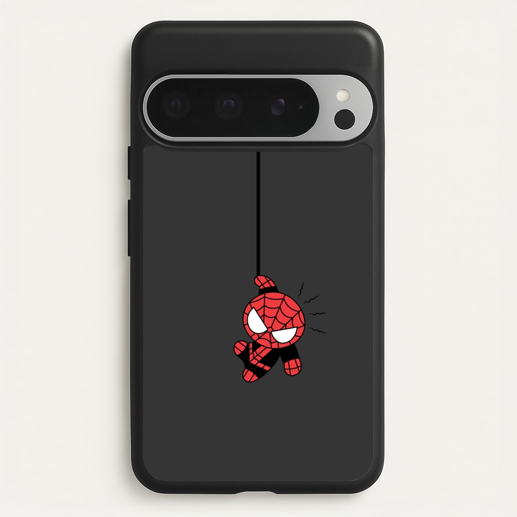Gray Hanging Spider Hero - Marvel Phone Case for Google Pixel 9 Pro XL