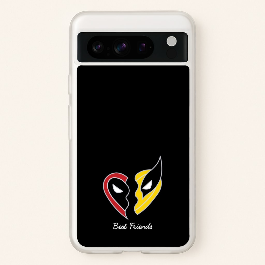 Superhero Best Friends Locket - Marvel Phone Case for Google Pixel 8 Pro