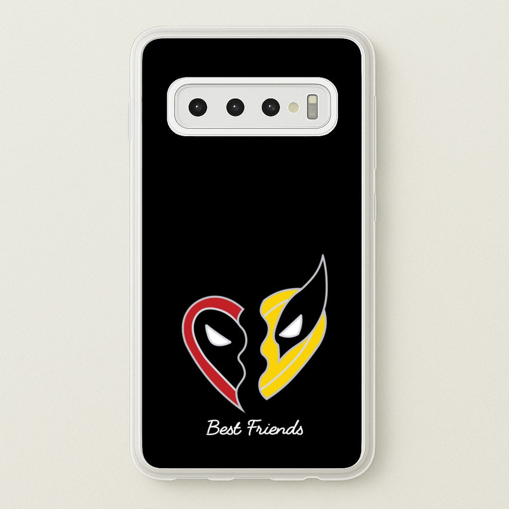 Superhero Best Friends Locket - Marvel Phone Case for Galaxy S10 Plus