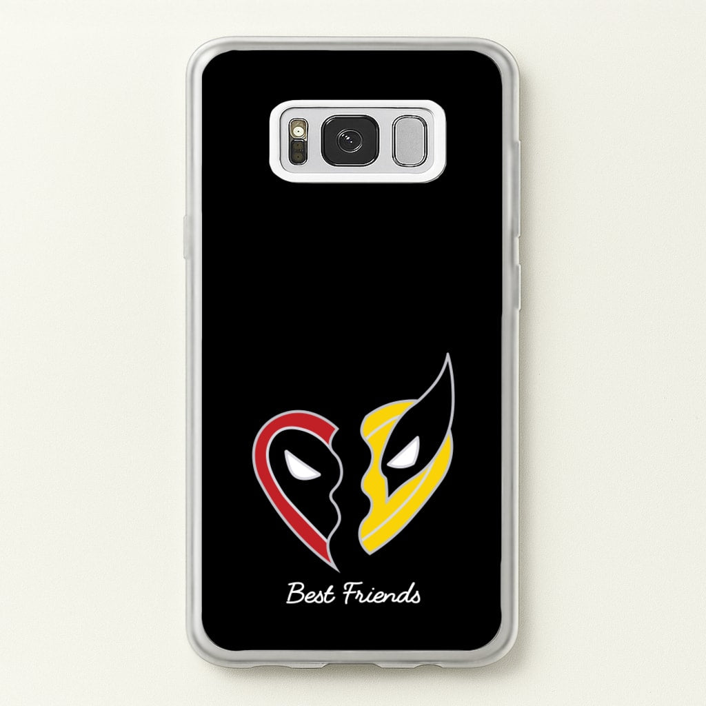 Superhero Best Friends Locket - Marvel Phone Case for Galaxy S8 Plus