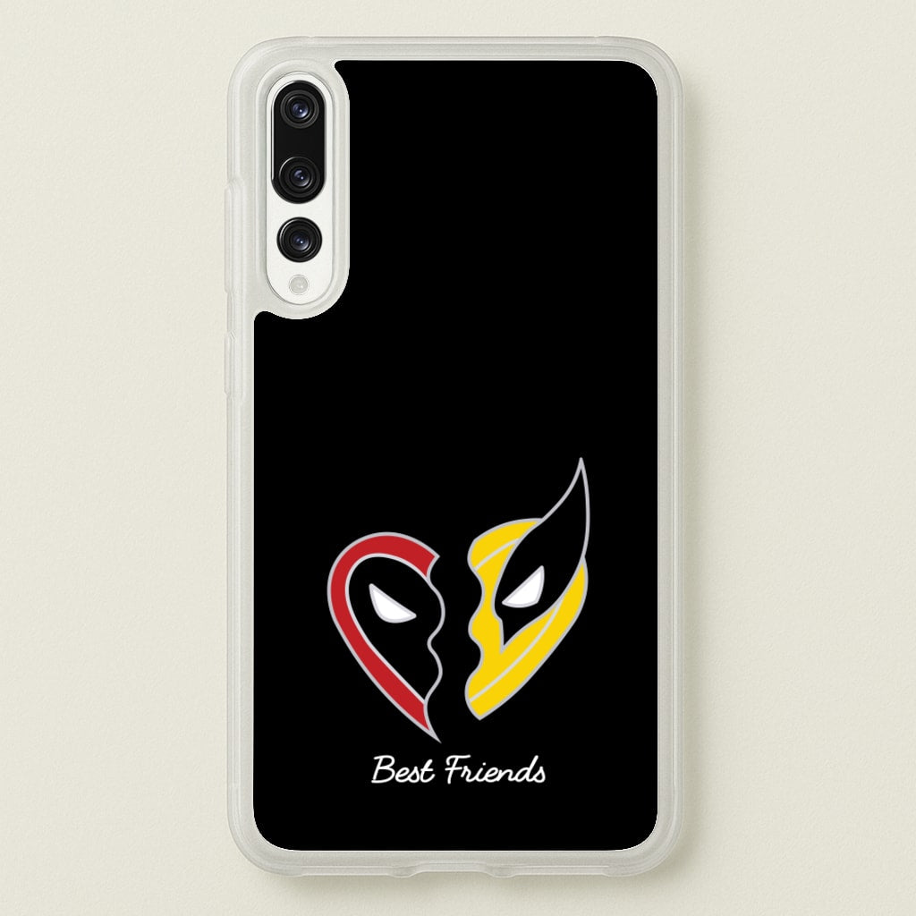 Superhero Best Friends Locket - Marvel Phone Case for Huawei P20 Pro
