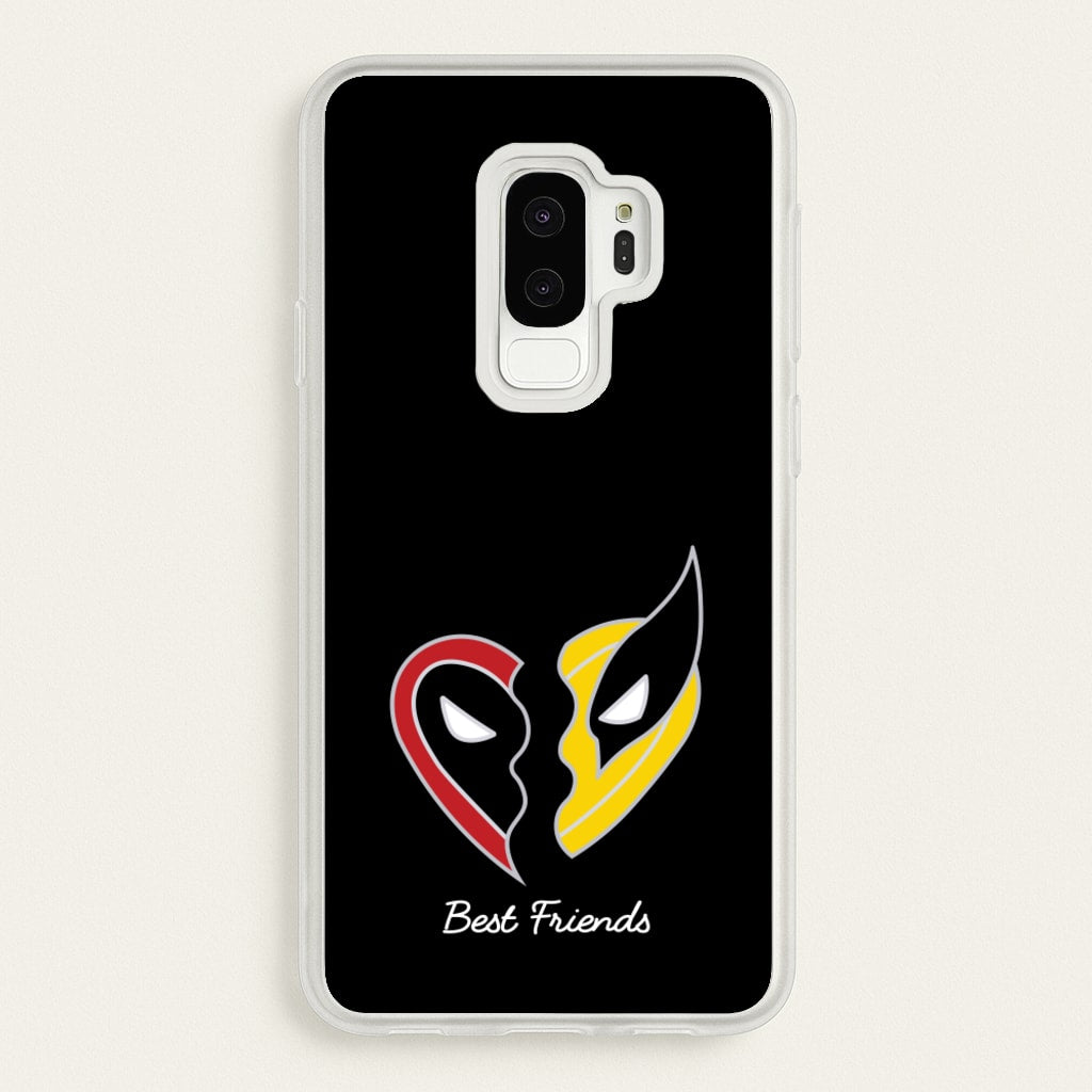 Superhero Best Friends Locket - Marvel Phone Case for Galaxy S9 Plus