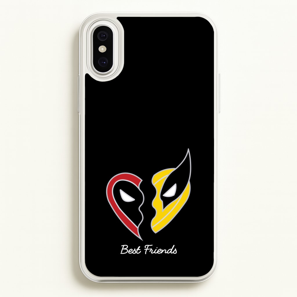 Superhero Best Friends Locket - Marvel Phone Case for iPhone XS Max