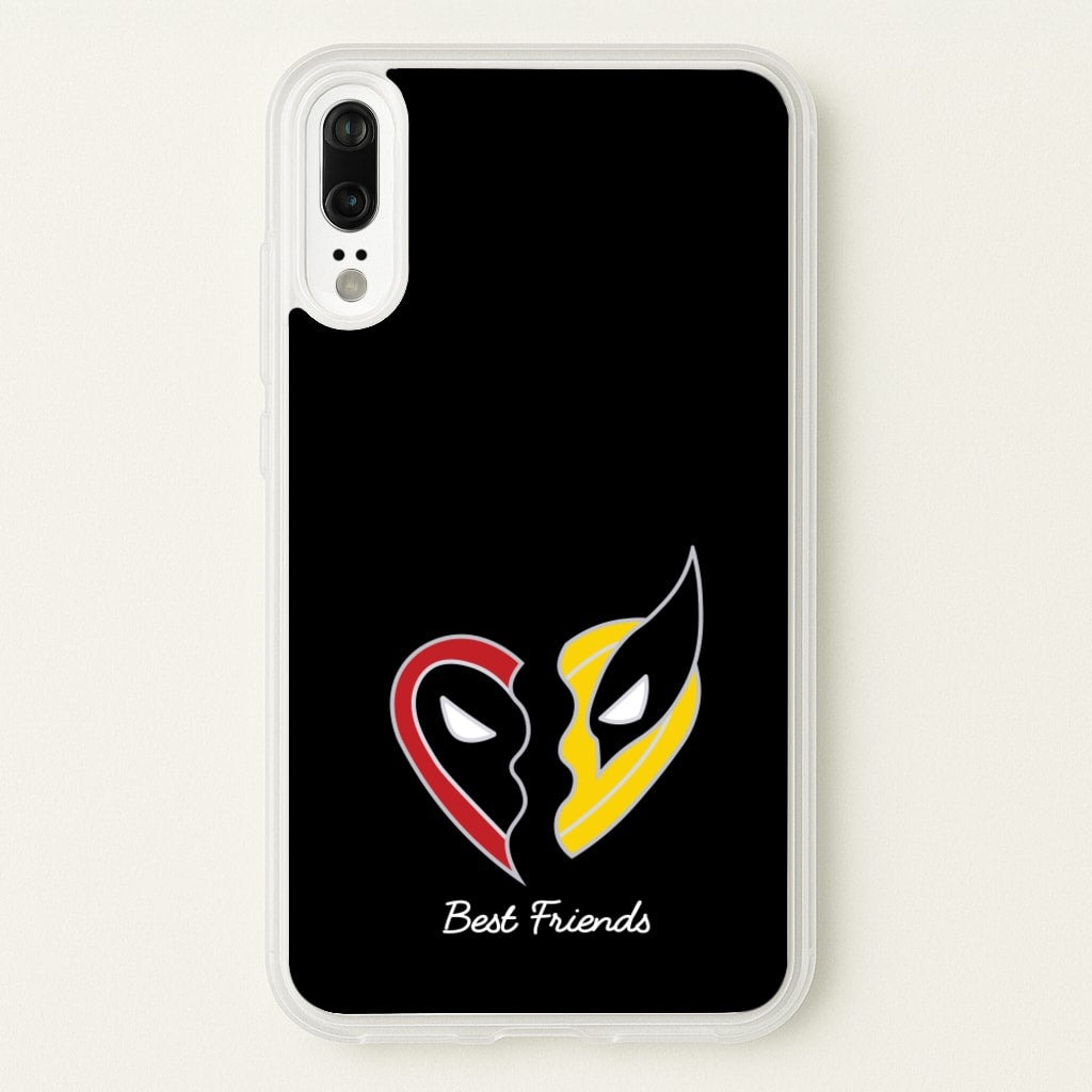 Superhero Best Friends Locket - Marvel Phone Case for Huawei P20