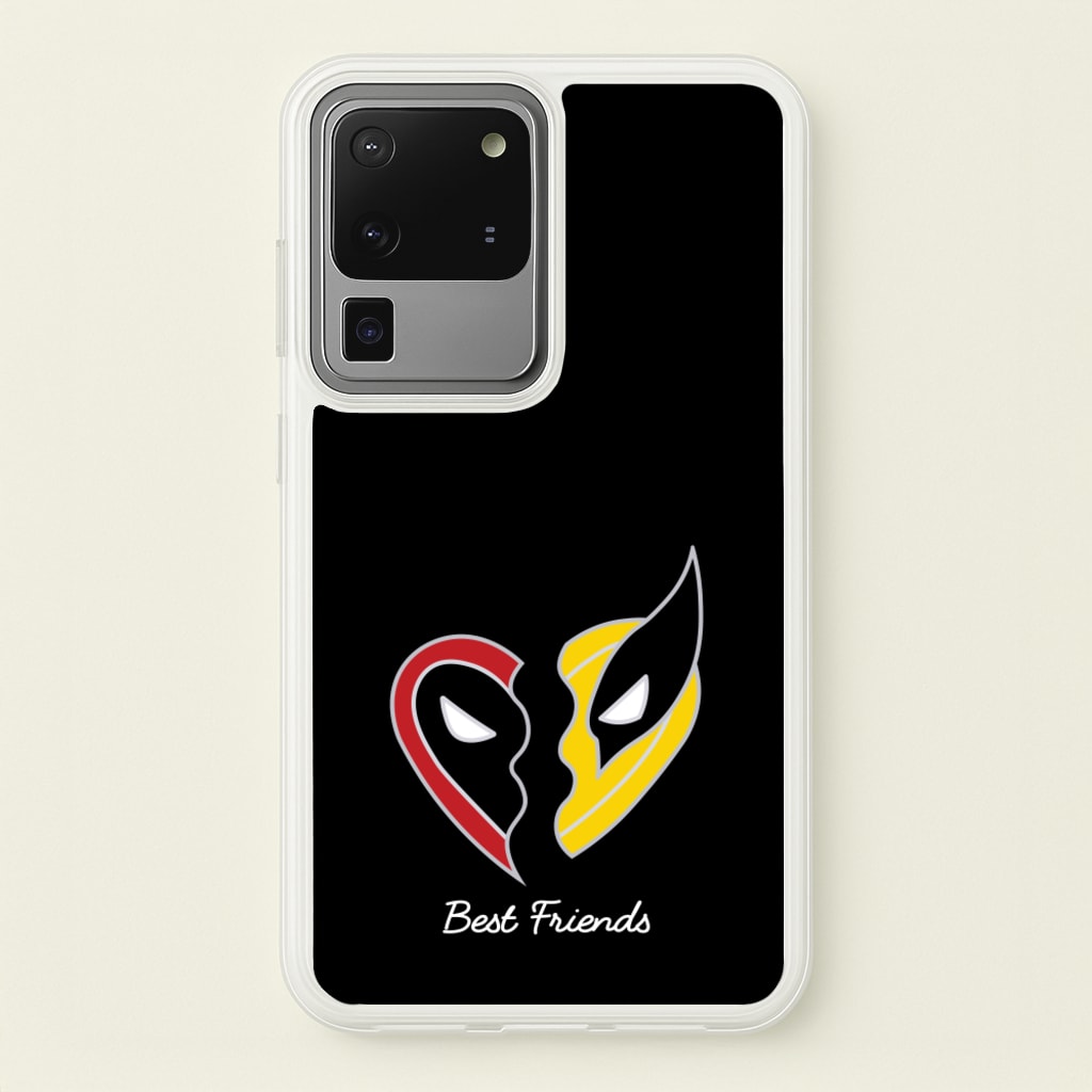 Superhero Best Friends Locket - Marvel Phone Case for Galaxy S20 Ultra