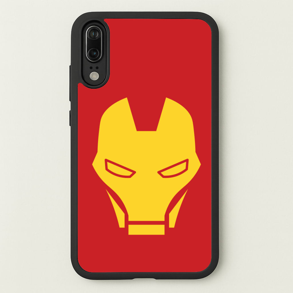 Red Robot Super Hero Face - Marvel Phone Case for Huawei P20