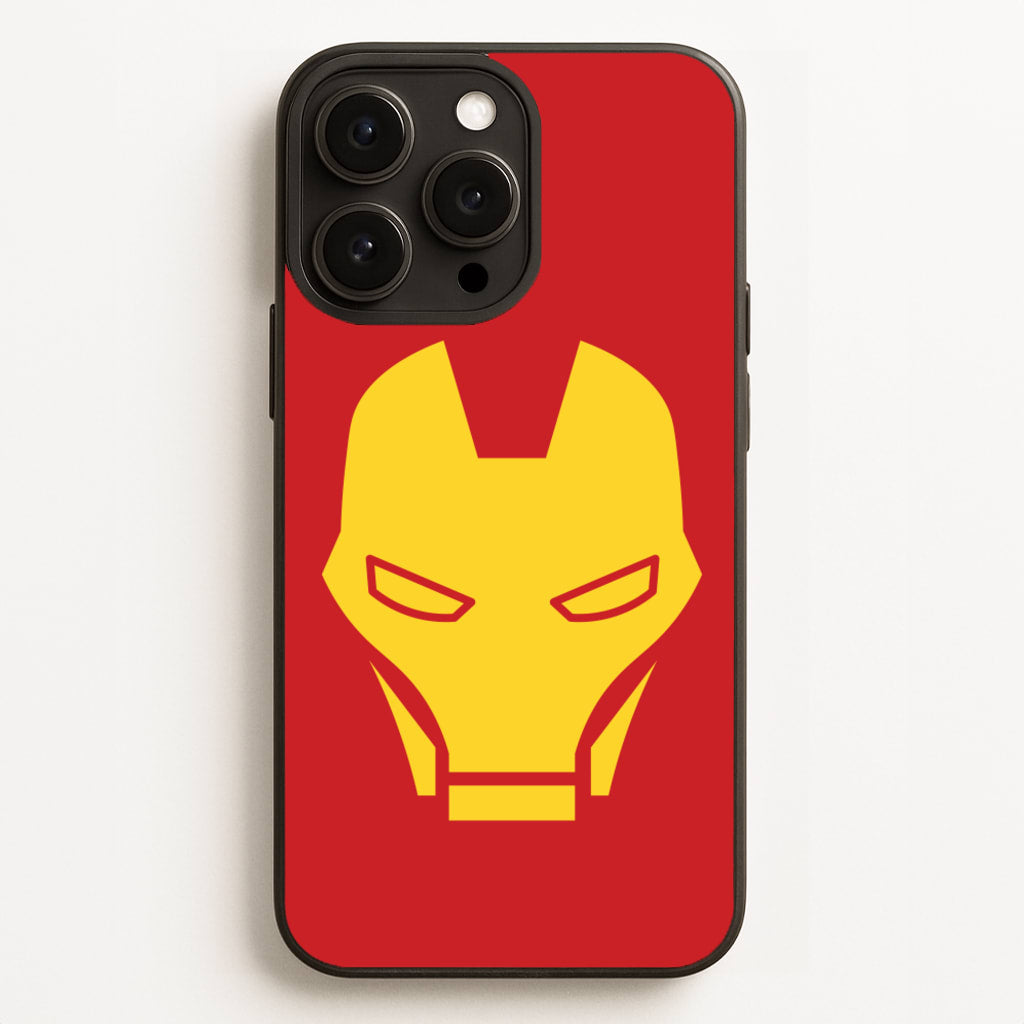 Red Robot Super Hero Face - Marvel Phone Case for iPhone 12 Pro Max