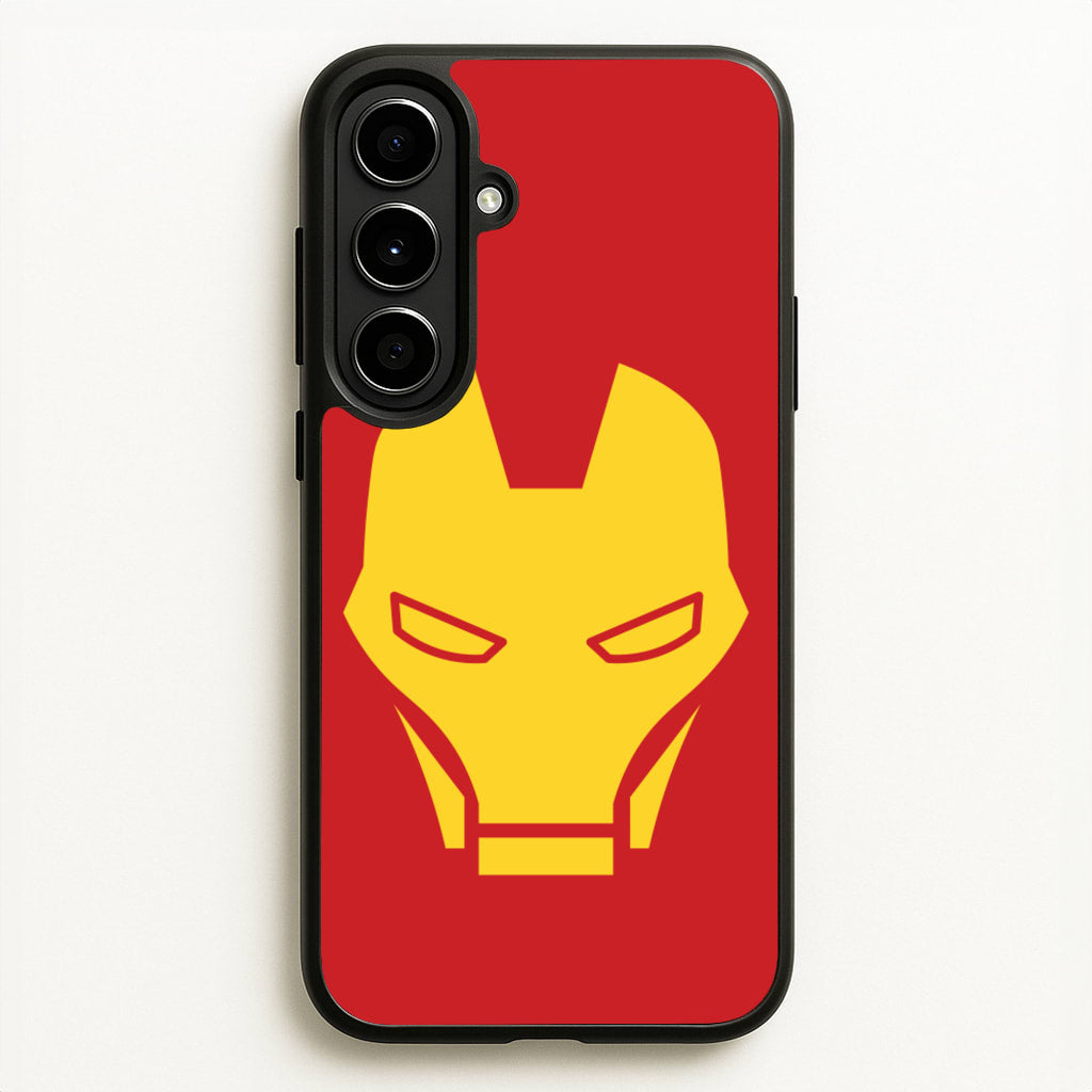 Red Robot Super Hero Face - Marvel Phone Case for Galaxy A56