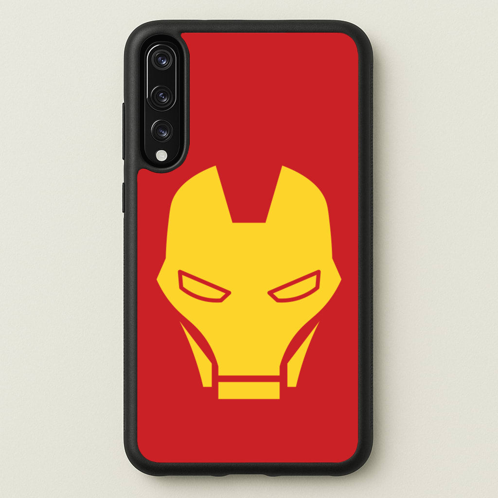 Red Robot Super Hero Face - Marvel Phone Case for Huawei P20 Pro