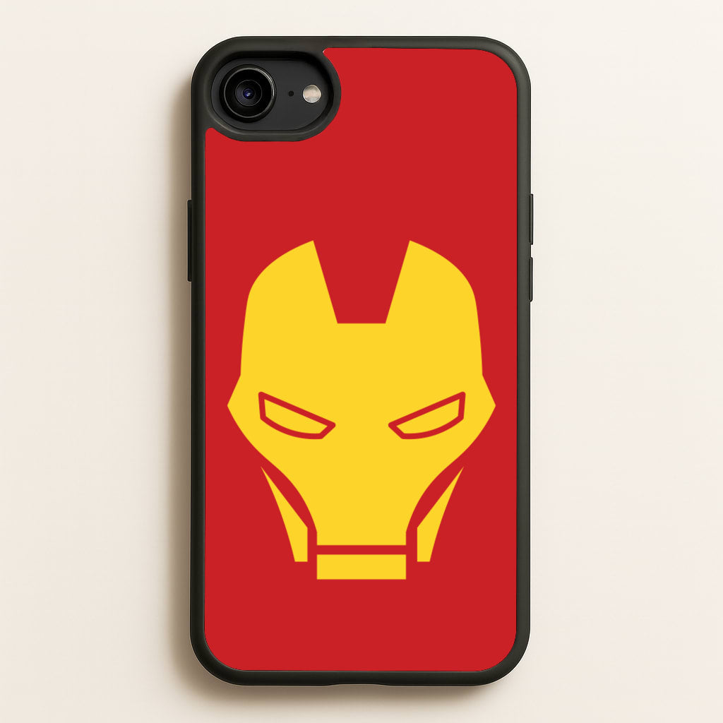 Red Robot Super Hero Face - Marvel Phone Case for iPhone 6 / 7 / 8 / SE
