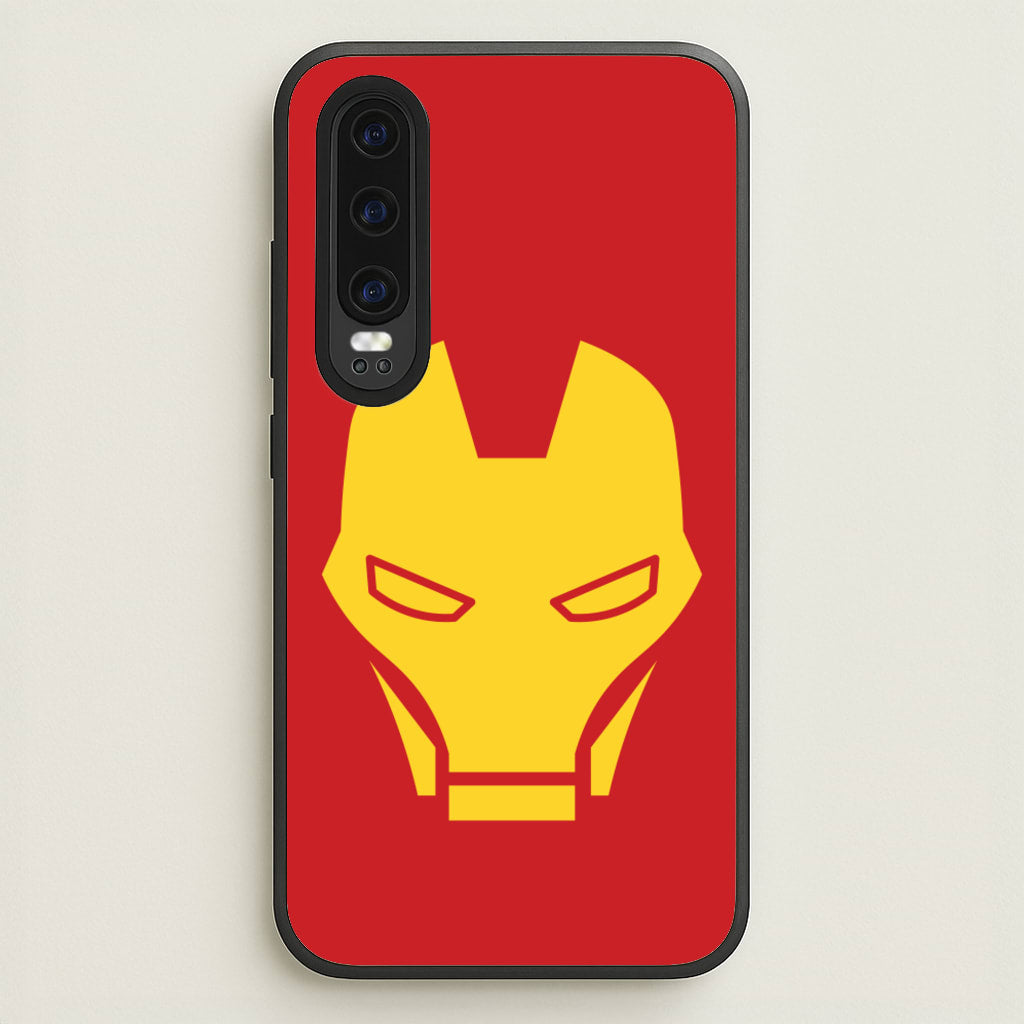 Red Robot Super Hero Face - Marvel Phone Case for Huawei P30