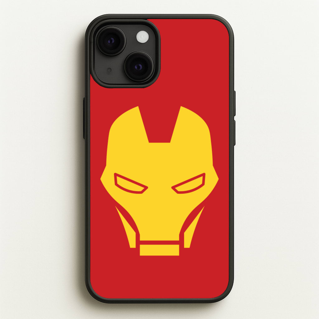 Red Robot Super Hero Face - Marvel Phone Case for iPhone 13 Mini