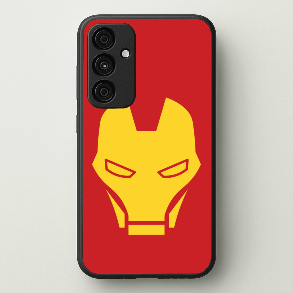 Red Robot Super Hero Face - Marvel Phone Case for Galaxy A15