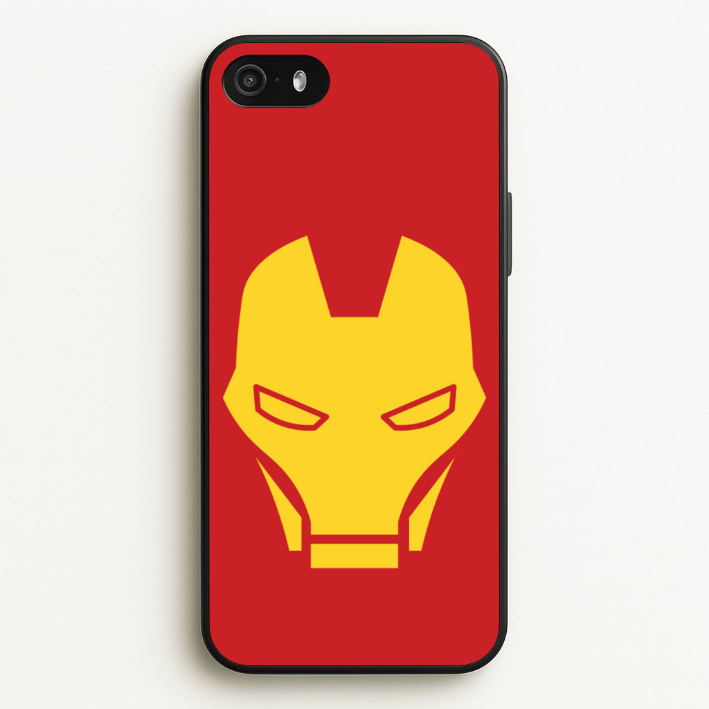 Red Robot Super Hero Face - Marvel Phone Case for iPhone 5 / 5s / SE 2016
