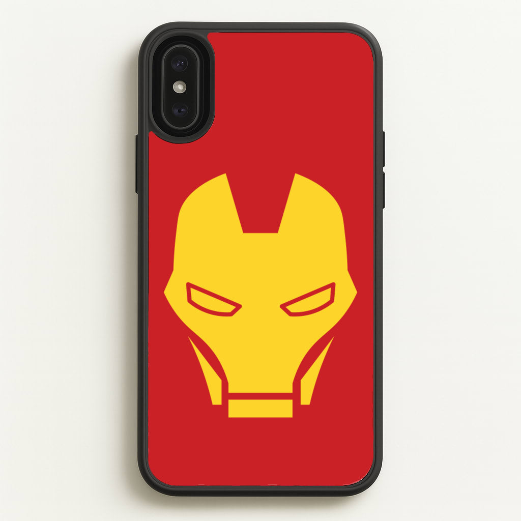 Red Robot Super Hero Face - Marvel Phone Case for iPhone XS Max