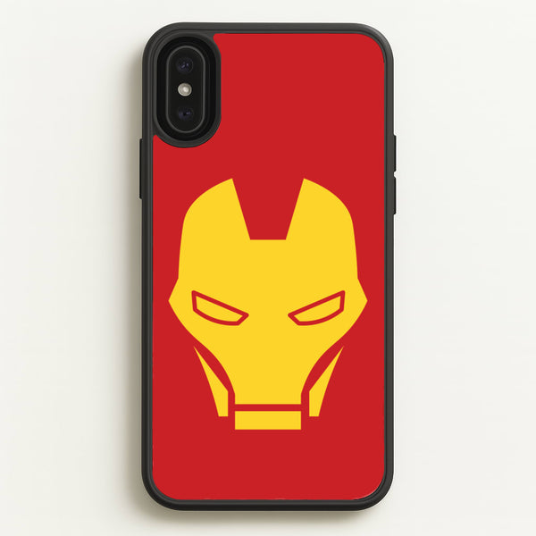 Red Robot Super Hero Face - Marvel Phone Case for iPhone XS Max