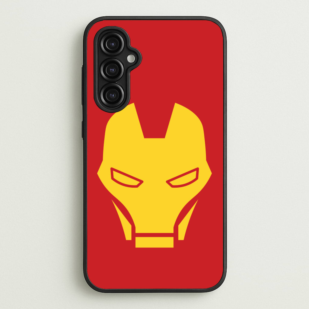 Red Robot Super Hero Face - Marvel Phone Case for Galaxy A14