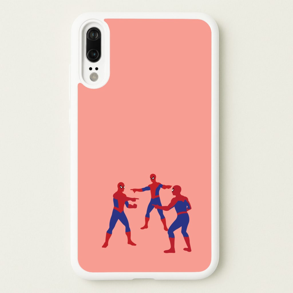 Spider Hero Pointing Meme - Marvel Phone Case for Huawei P20