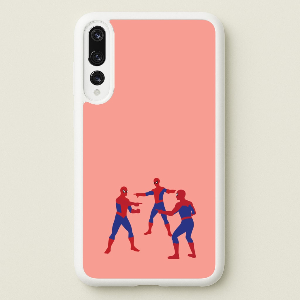 Spider Hero Pointing Meme - Marvel Phone Case for Huawei P20 Pro