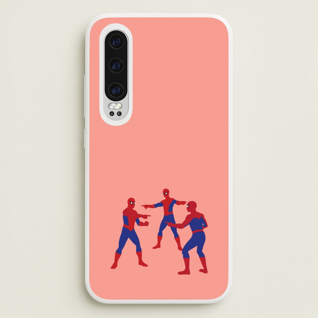 Spider Hero Pointing Meme - Marvel Phone Case for Huawei P30
