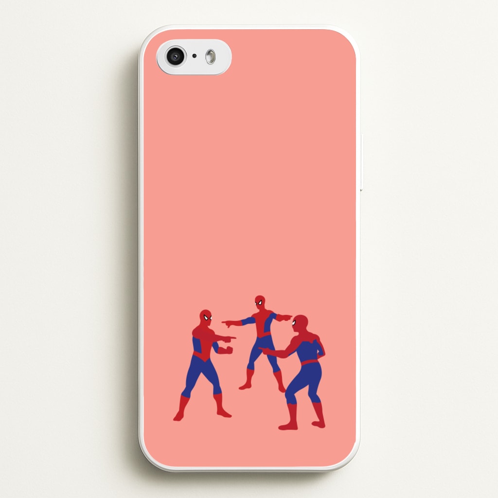 Spider Hero Pointing Meme - Marvel Phone Case for iPhone 5 / 5s / SE 2016