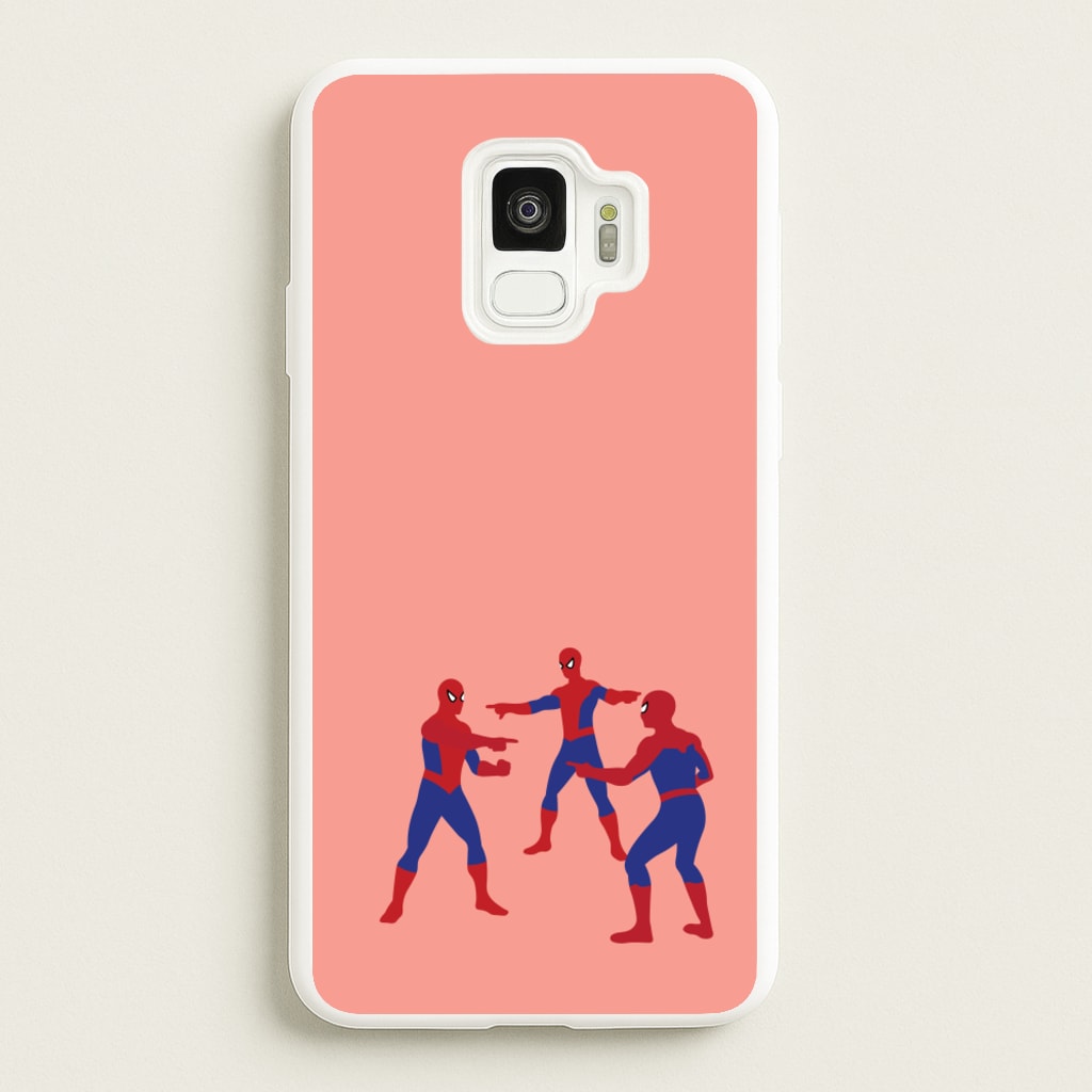 Spider Hero Pointing Meme - Marvel Phone Case for Galaxy S9