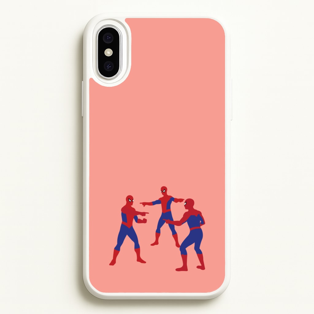 Spider Hero Pointing Meme - Marvel Phone Case for iPhone XS Max