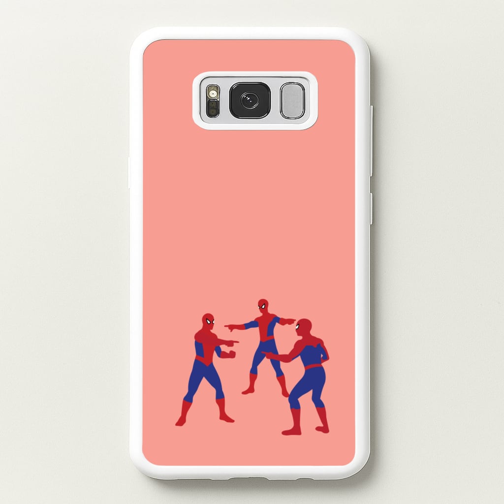 Spider Hero Pointing Meme - Marvel Phone Case for Galaxy S8 Plus