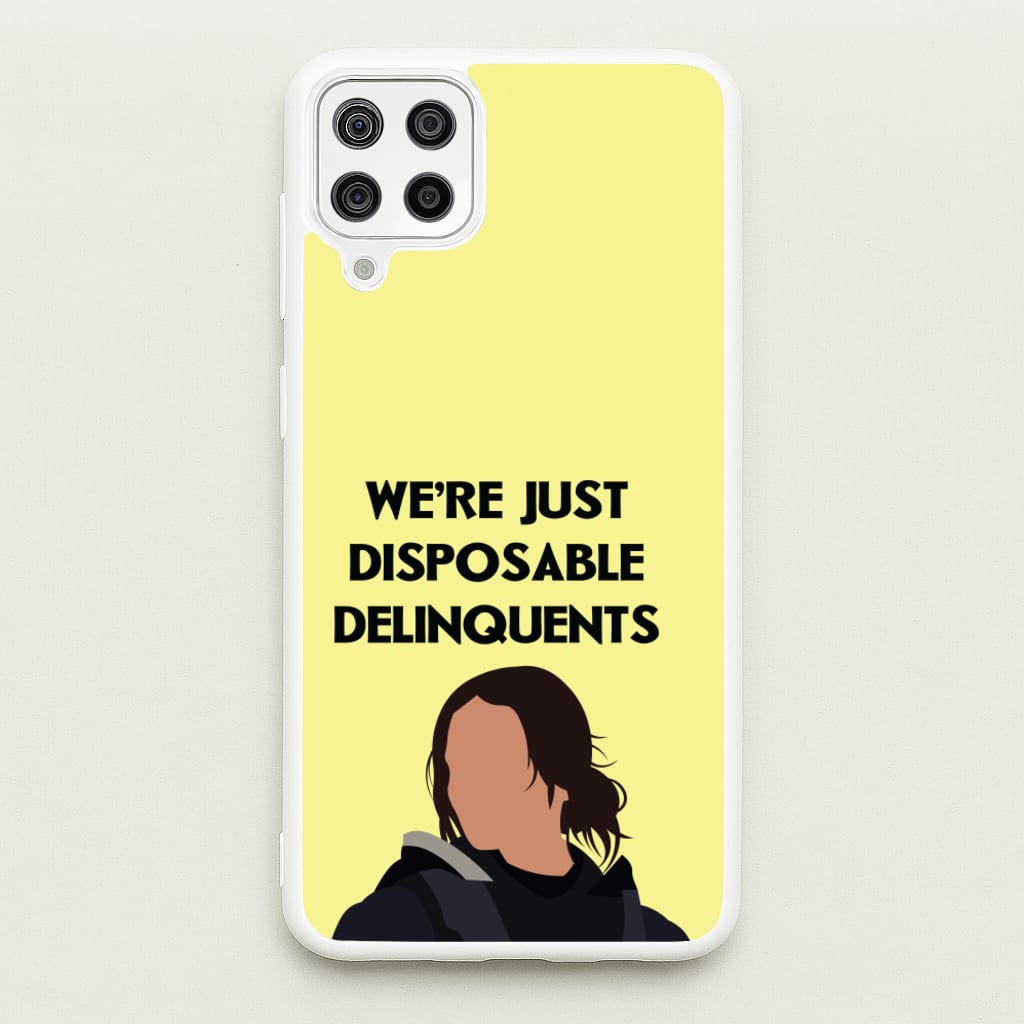 Disposable Delinquents - Thunderbolts Phone Case for Galaxy A12