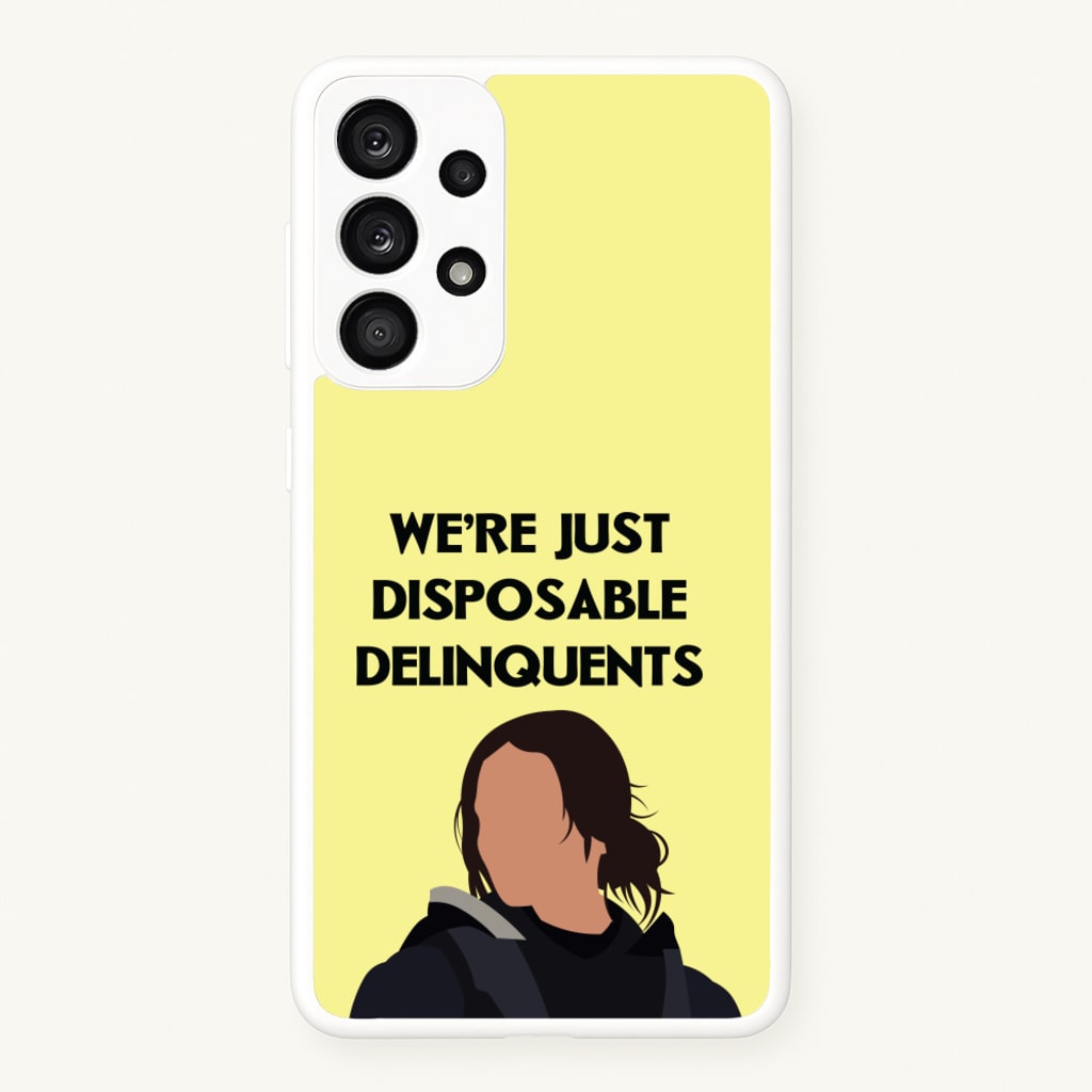 Disposable Delinquents - Thunderbolts Phone Case for Galaxy A33