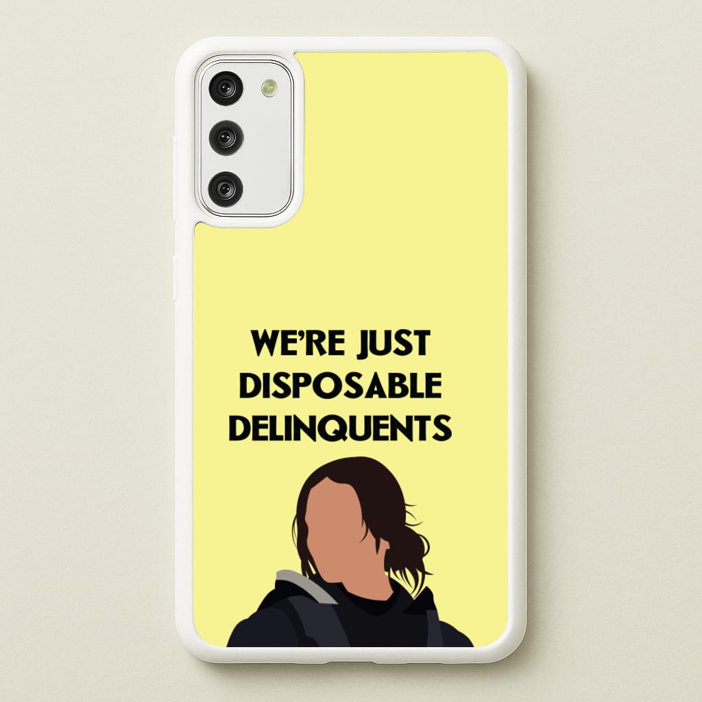 Disposable Delinquents - Thunderbolts Phone Case for Galaxy S20FE